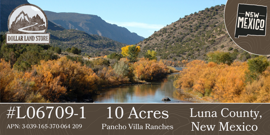#L06709-1 10 Acres in Luna County, NM $8,999.00 ($111.47/Month)