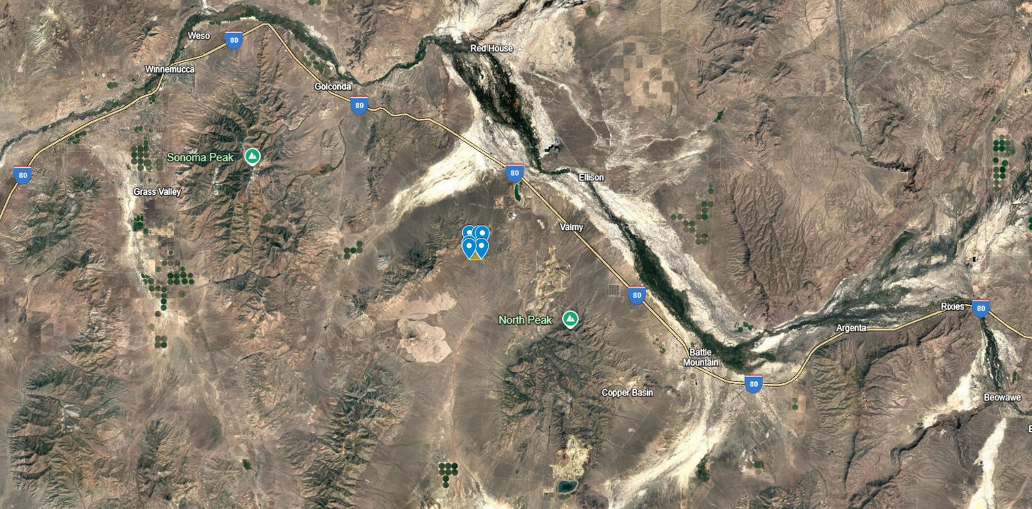 L10946-1 653.28 Acres Surrounded by BLM in Humboldt County, Nevada $249,000.00 ($2120.46/Month)