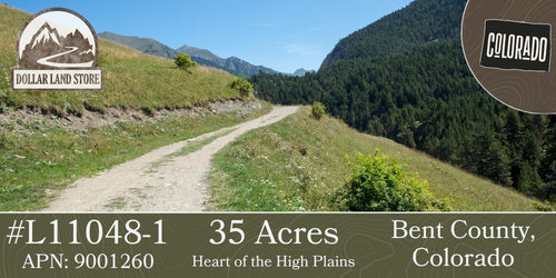 #L11048-1 35 Acres of Colorado Land – Near Arkansas River Valley & John Martin Reservoir $24,999.00 ($269.34/Month)