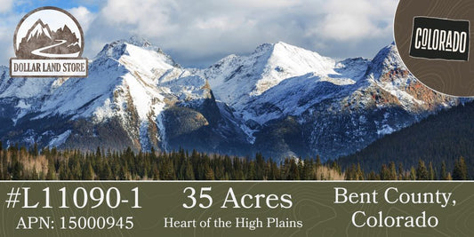 #L11090-1 35-Acre Parcel in Colorado – Open Plains & Big Sky Views Near State Borders $24,999.00 ($269.69/ Month)