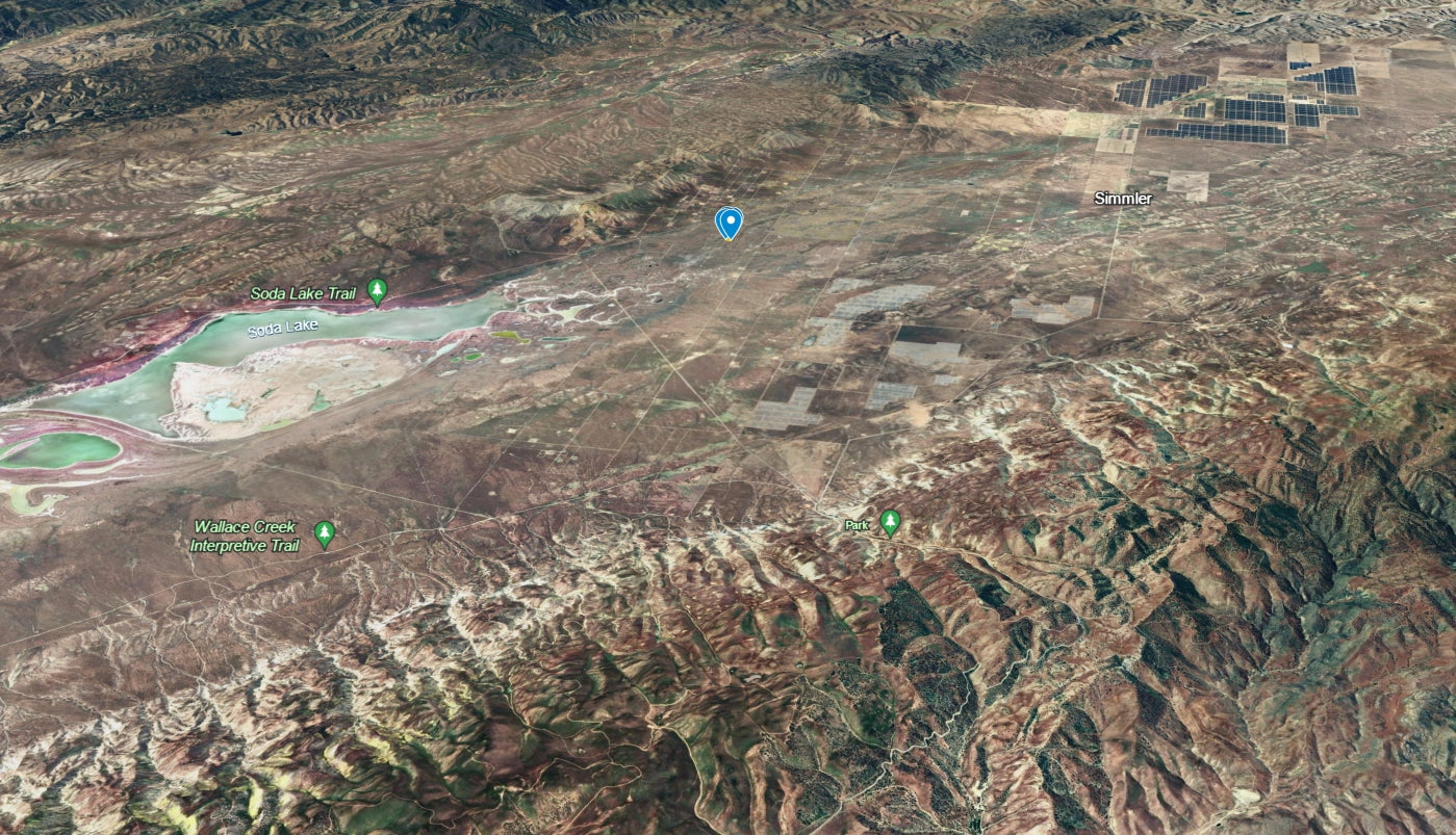 #L11698-1 2.62 Acres California Valley VRL, San Luis Obispo County California $10,500.00 ($132.24/Month)