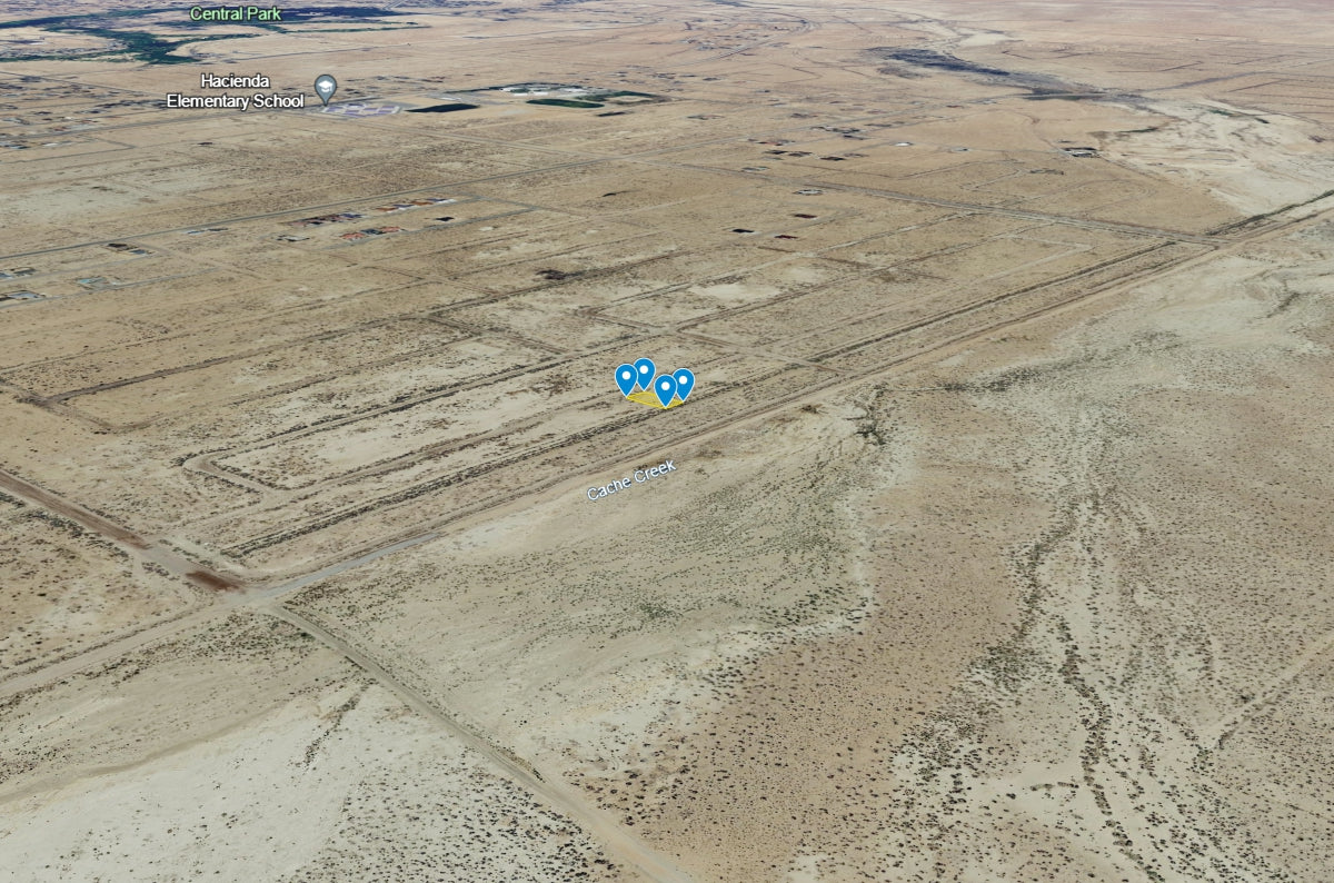 #L40092-1 .16 Acre Residential lot in California City, Kern County, CA $3,999.00 ($79.79/Month)