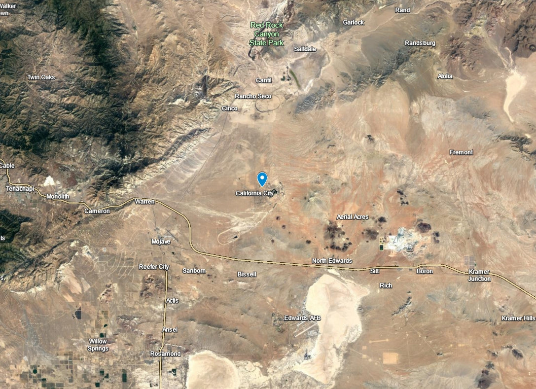 #L40094-1 .16 Acre Residential lot in California City, Kern County, CA $8,999.00 ($137.01/Month)