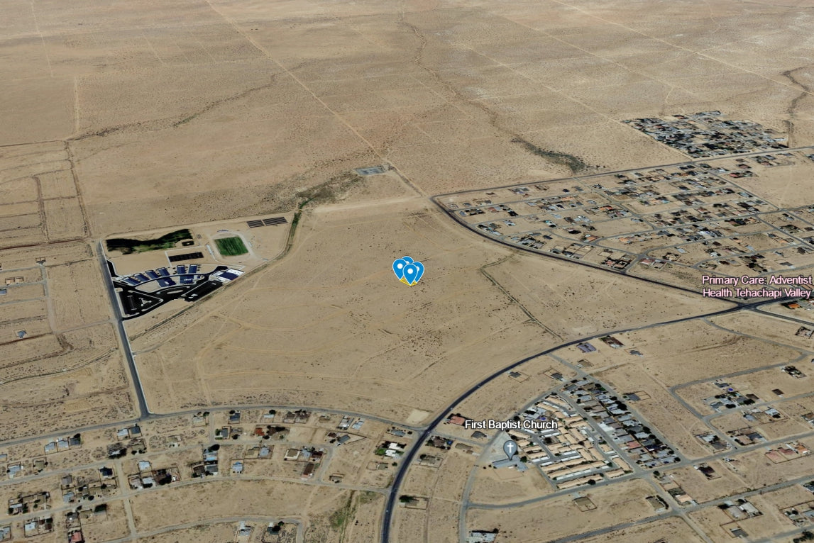 #L40094-1 .16 Acre Residential lot in California City, Kern County, CA $8,999.00 ($137.01/Month)