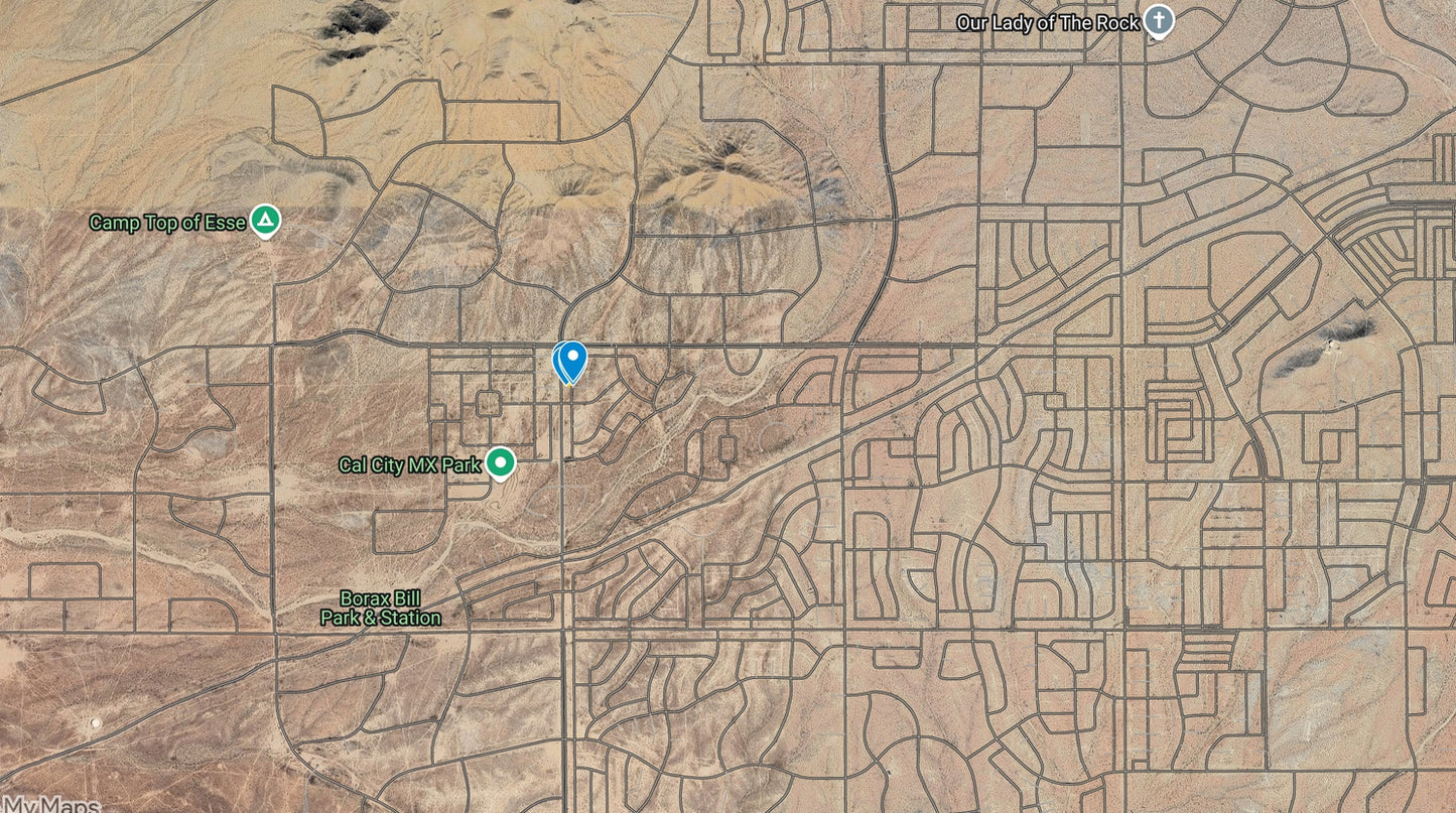 L40107-1 .17 Acre Residential lot in California City, Kern County, CA $2,999.00 ($48.69/Month)