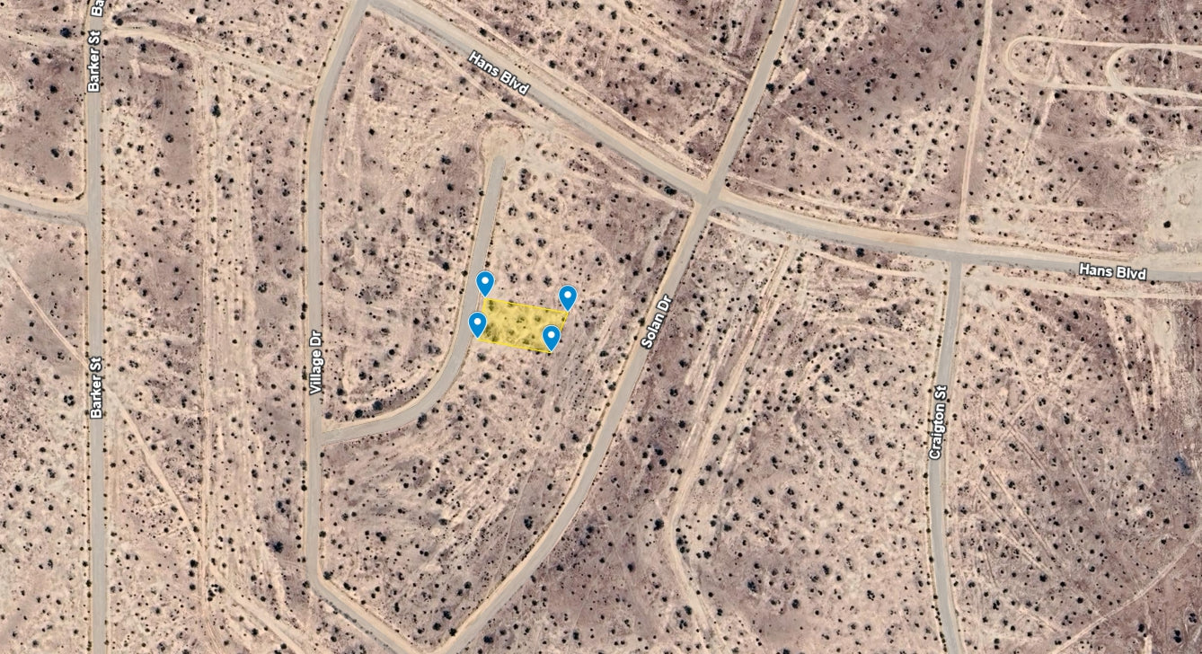 L40109-1 .21 Acre Residential lot in California City, Kern County, CA $2,999.00 ($48.07/Month)