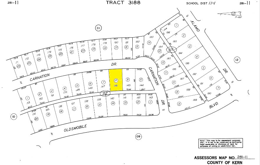 L40130-1 .27 Acre Residential lot in California City, Kern County, CA $2,999.00 ($47.09/Month)