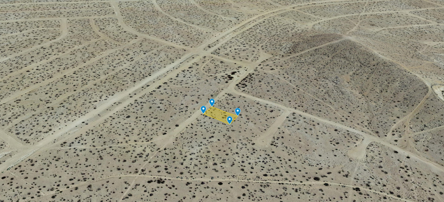 L40172-1 .20 Acre Residential lot in California City, Kern County, CA $3,499.00 ($71.79/Month)