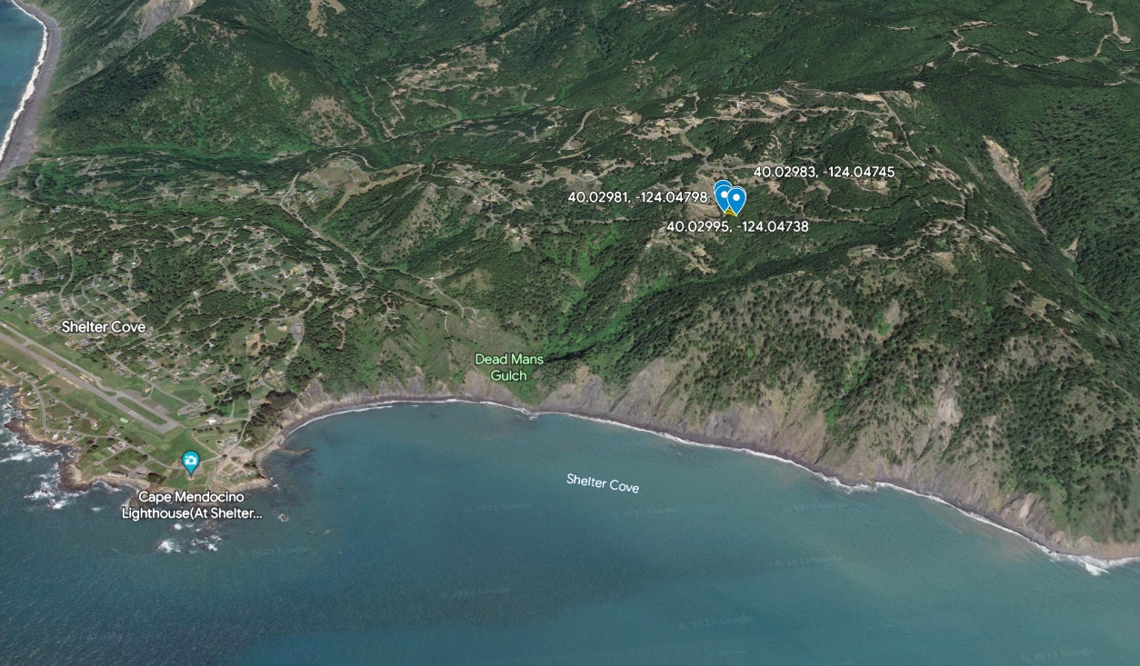 #L00477-1 Own Your Piece of Shelter Cove, California $24,999.00 ($336.88/Month)