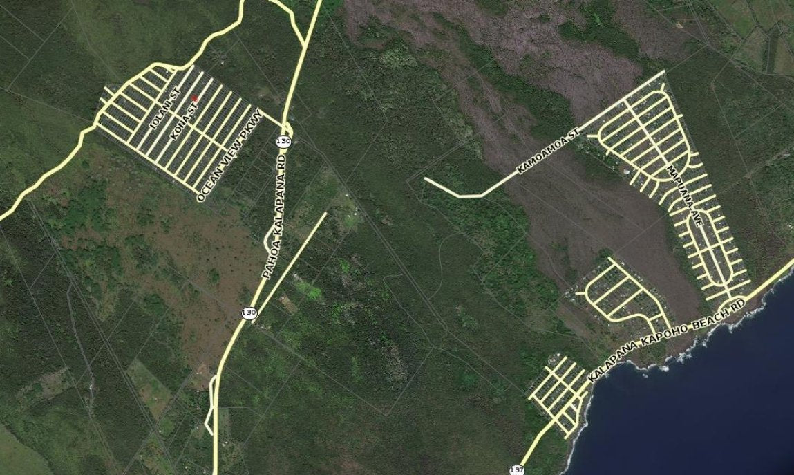Dollar Land Store Cheap Land Black Sand Subdivision Plat Map L03677-1