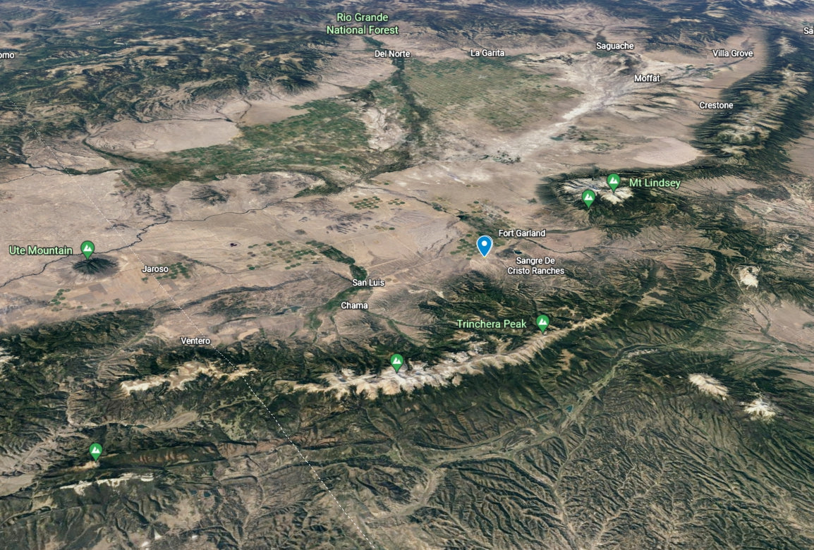 #L04204-1 5 Rural Acres in the Top of the World Subdivision in Southern Colorado $9,995.00 ($124.62/Month)