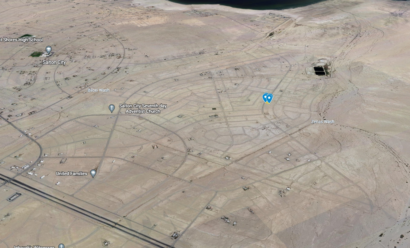 #L05832-1 .23 Acre Lot in Salton City, California $10,995.00 ($135.60/Month)