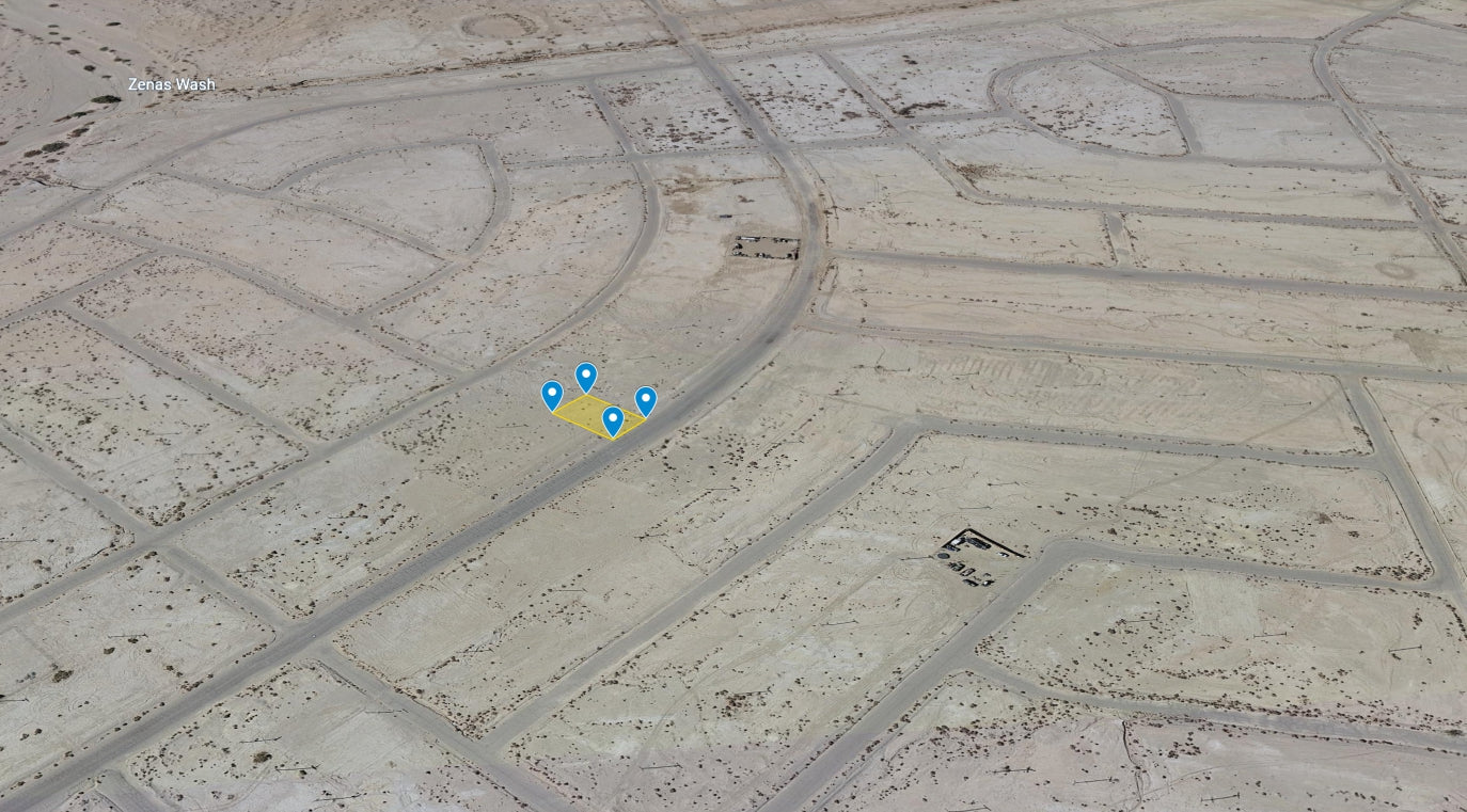 #L05832-1 .23 Acre Lot in Salton City, California $10,995.00 ($135.60/Month)
