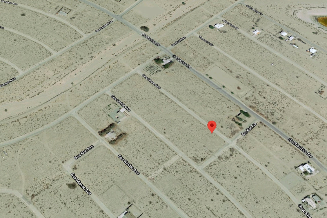#L05851-1 .23 Acre Lot in Salton City, Imperial County California $10,995.00 ($133.13/Month)
