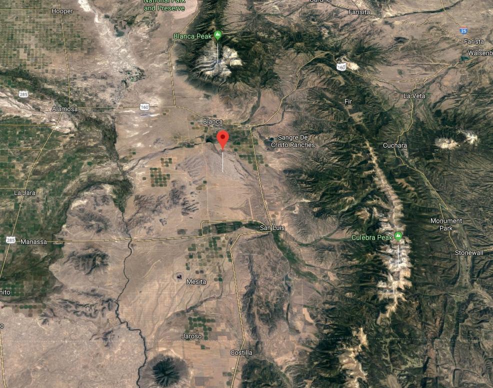 #L05909-1 Beautiful views from 5 Acres in San Luis Valley Ranches, Costilla County, Colorado $9,995.00 ($116.14/Month)