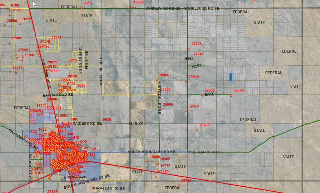 #L06721-1 10 Acres in Luna County, NM $8,999 ($111.47/Month)