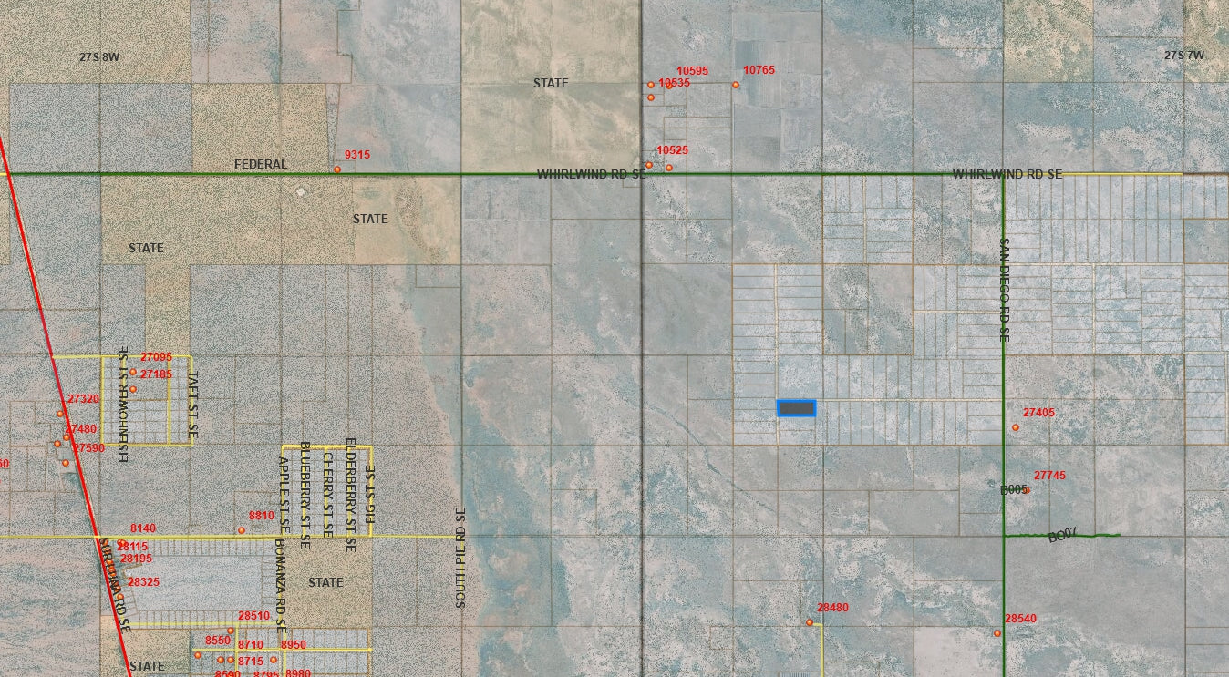#L07043-1 10 Acres in Luna County, NM $8,999 ($111.69/Month)