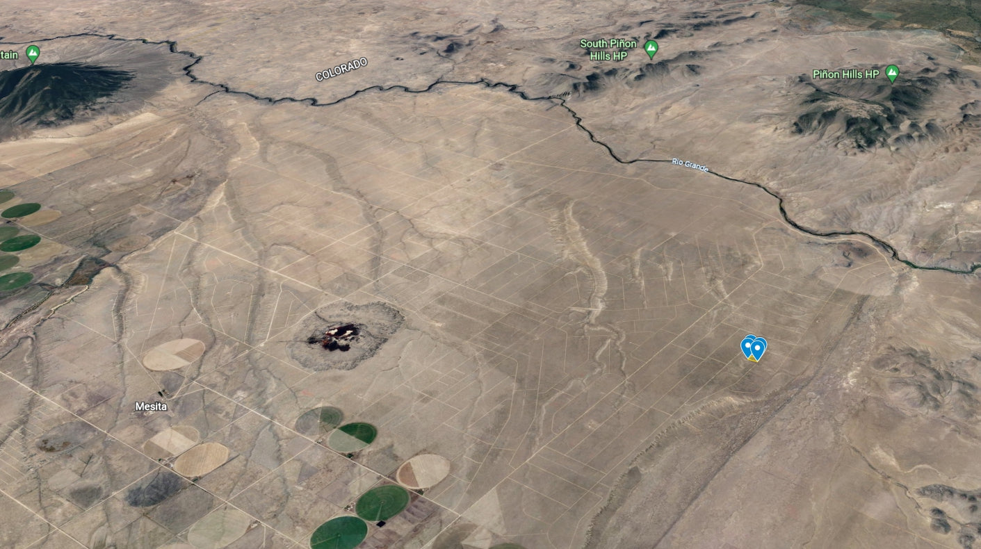 #L08604-1 5 Acres in Rio Grande Ranches, Costilla County, Colorado, near the Rio Grande $9,995.00 ($122.70/Month)