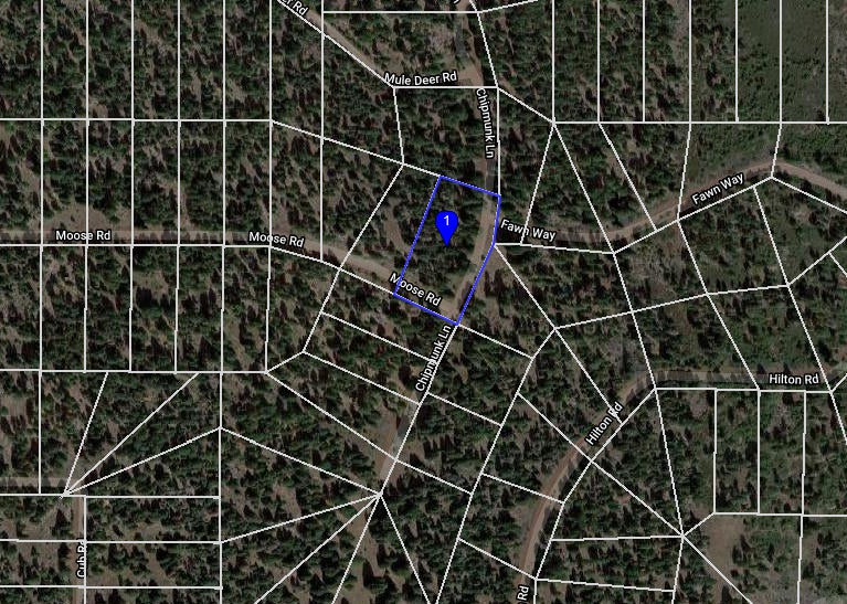 #L100205-1 1.46 Acres / Wooded Lot in California Pines, Modoc CA $7,499.00 ($132.35 / Month)