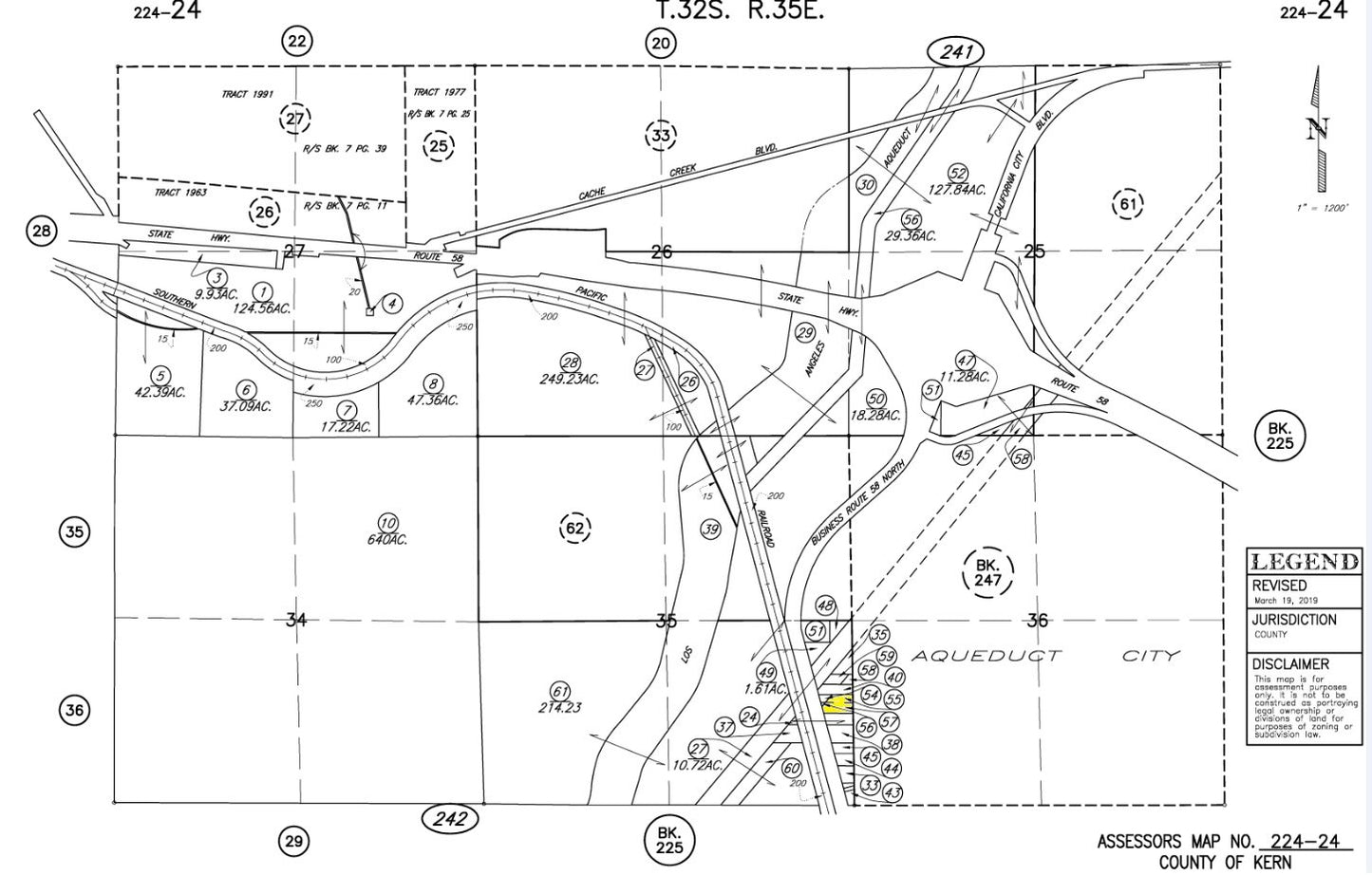 #L10814/15-1 2.54 Acres in Kern County, CA $15,499 ($178.43/Month)