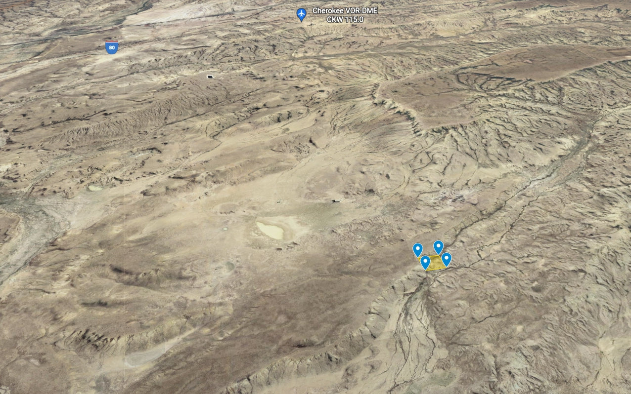 #L11094-1 40 Acres In Sweetwater County, WY $12,999.00 ($154.57/Month)