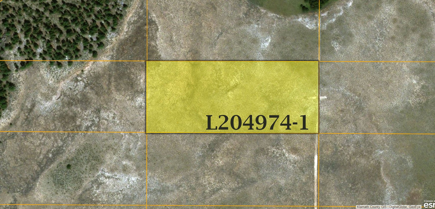 #L204974-1 9.53 Acre Parcel in Klamath Falls Forest Estates, Oregon $16,499.00 ($188.02/Month)