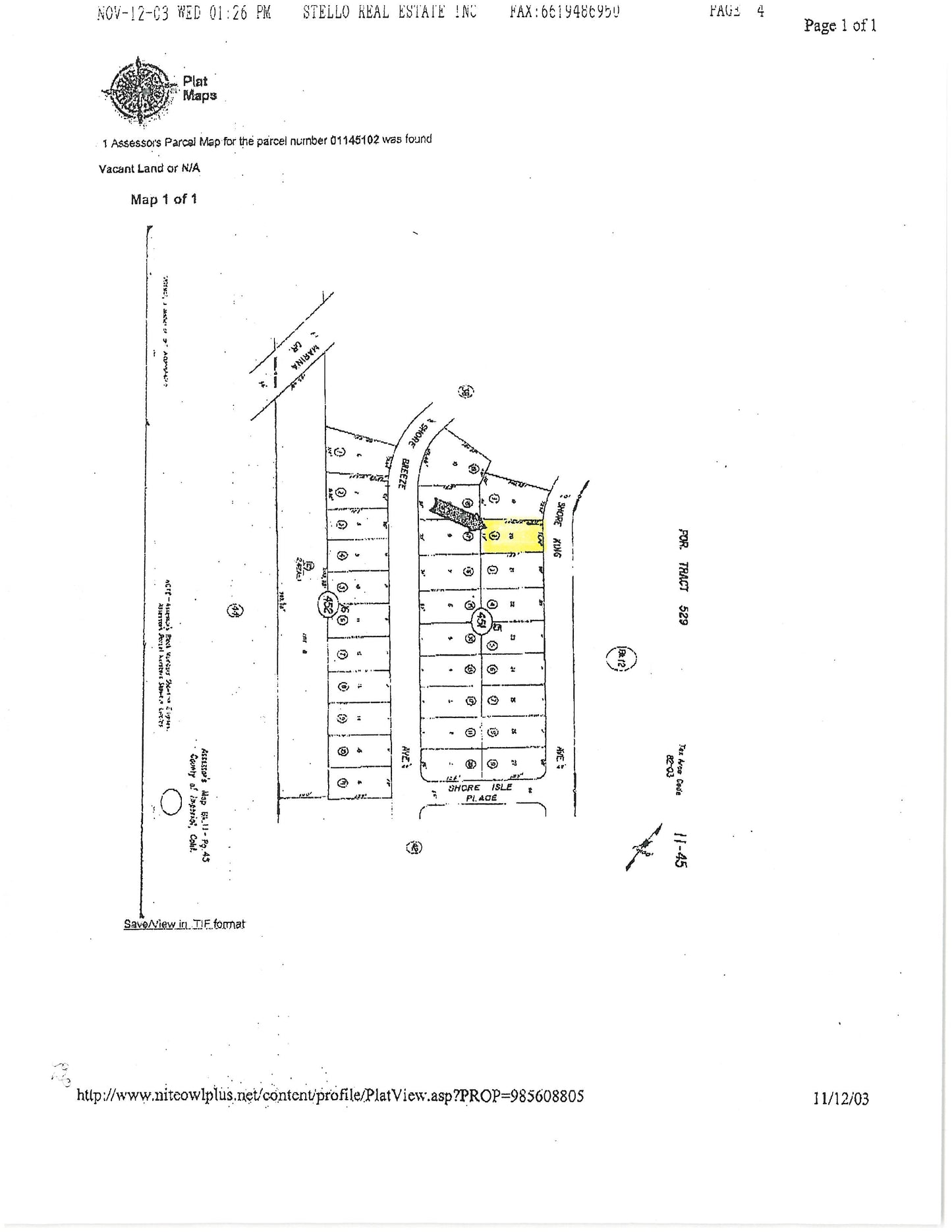 #L205846-1 .23 Acre Lot in Salton City, Imperial County California $10,995.00 ($130.84/Month)