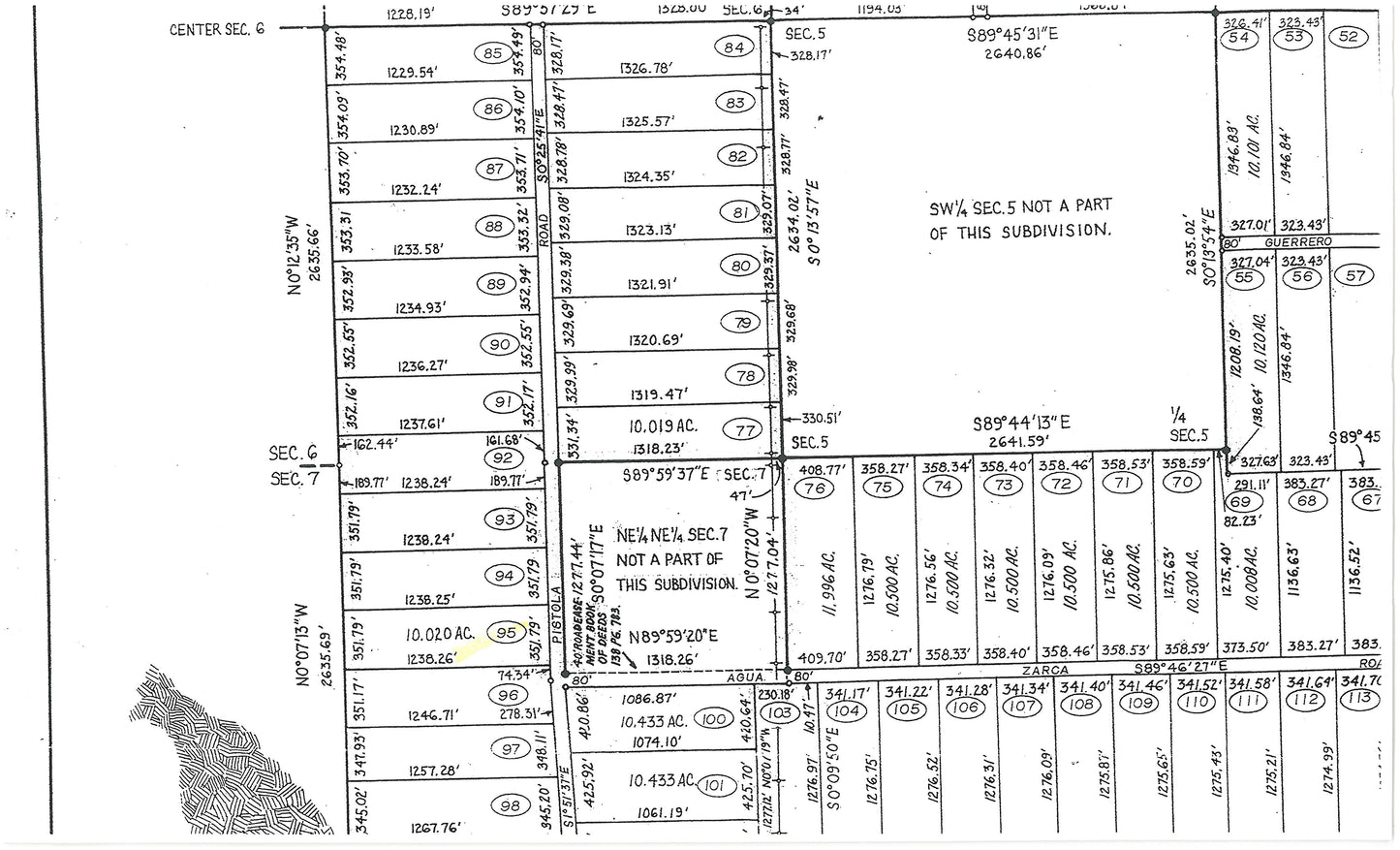 #L206744-1 10 Acres in Luna County, NM $8,999 ($125.26/Month)