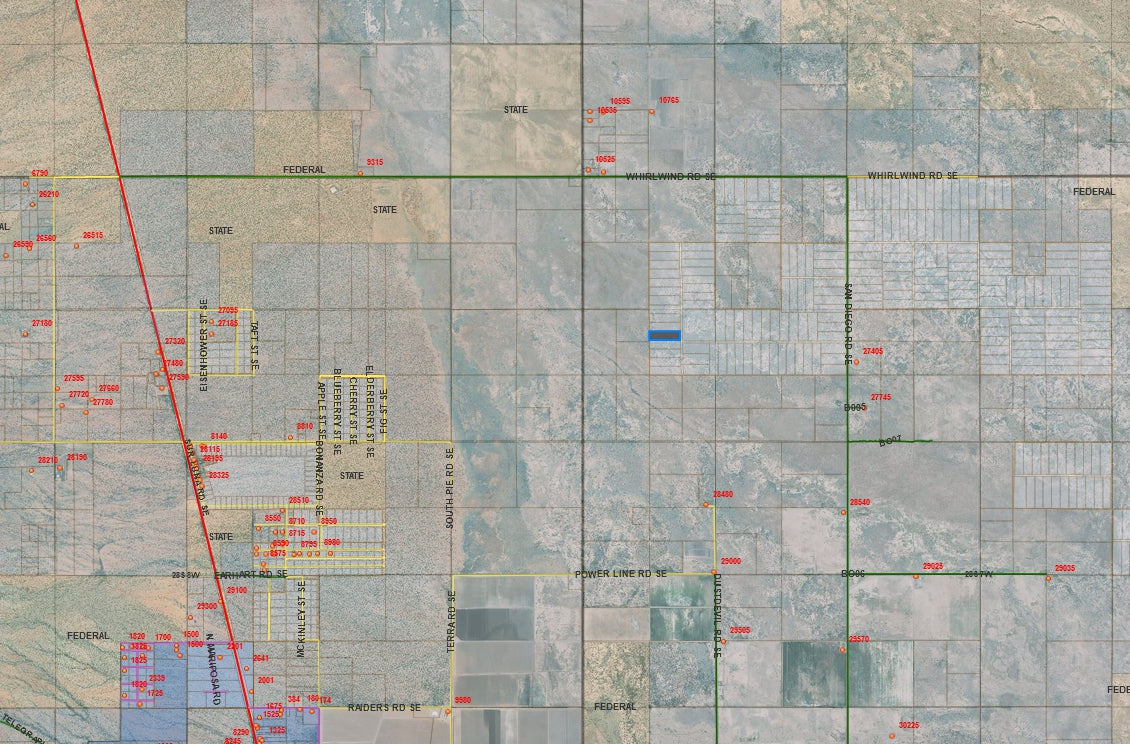 #L206744-1 10 Acres in Luna County, NM $8,999 ($125.26/Month)