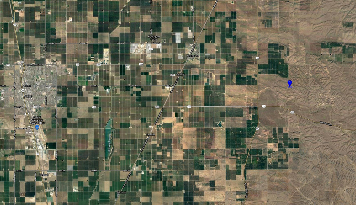 #L211969-1 4.73 Acres east of Delano in Kern County, CA $29,999.00 ($340.64/Month)
