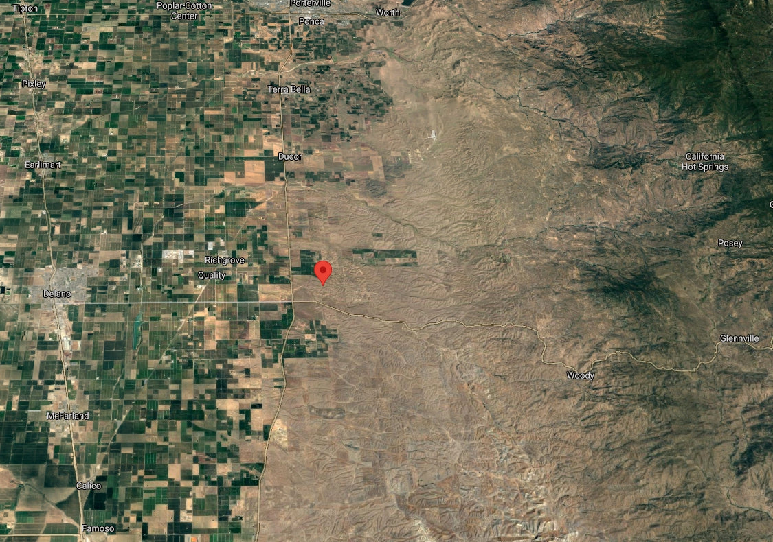 #L211969-1 4.73 Acres east of Delano in Kern County, CA $29,999.00 ($340.64/Month)