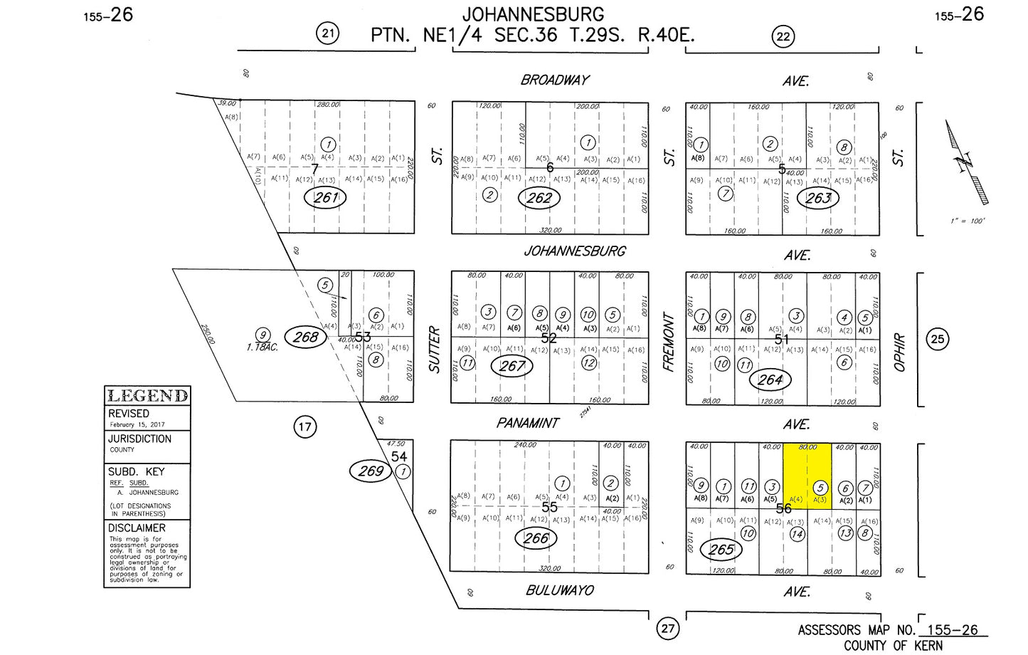 #L40030-1 Rare Opportunity to own a piece of Historic Gold Rush Town, Johannesburg, Kern County, CA $18,999.00 ($241.55/Month)