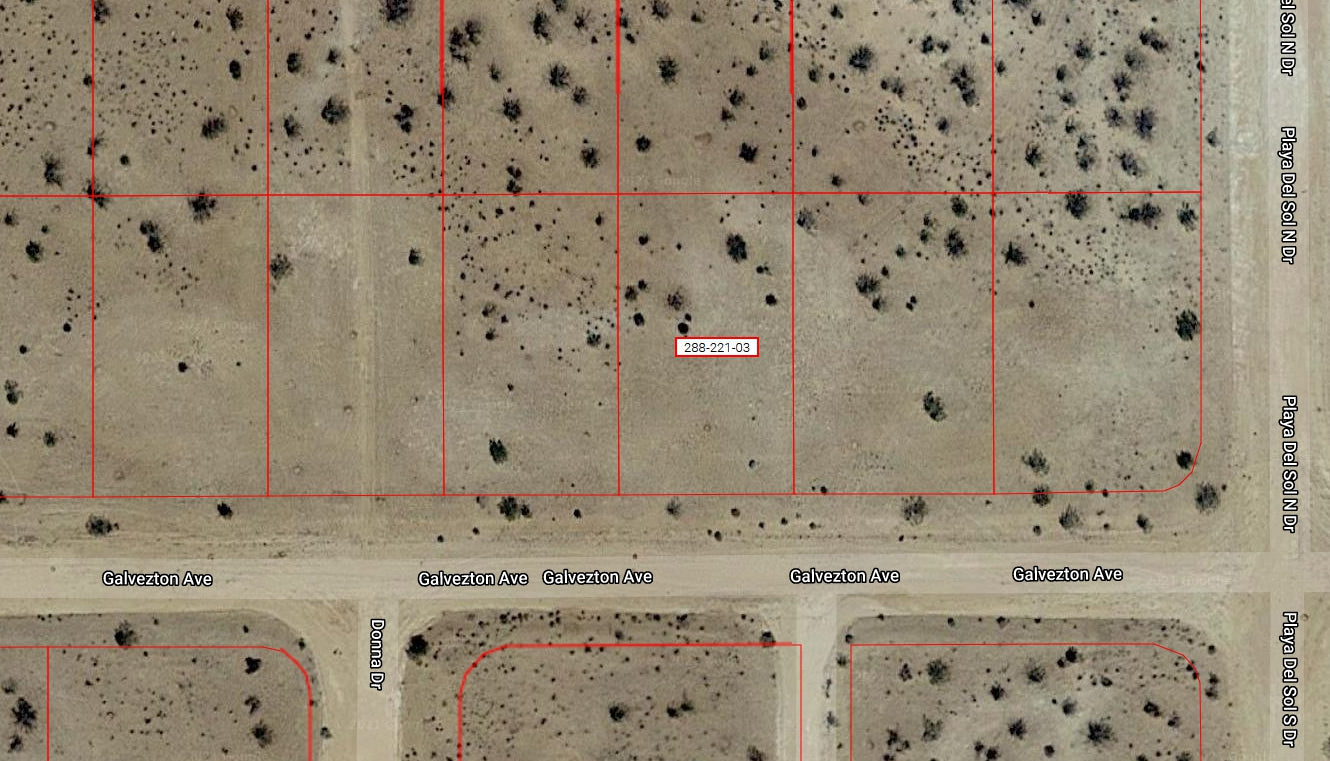 L40037-1 .19 Acre Residential lot in California City, Kern County, CA $8,999.00 ($113.53/Month)