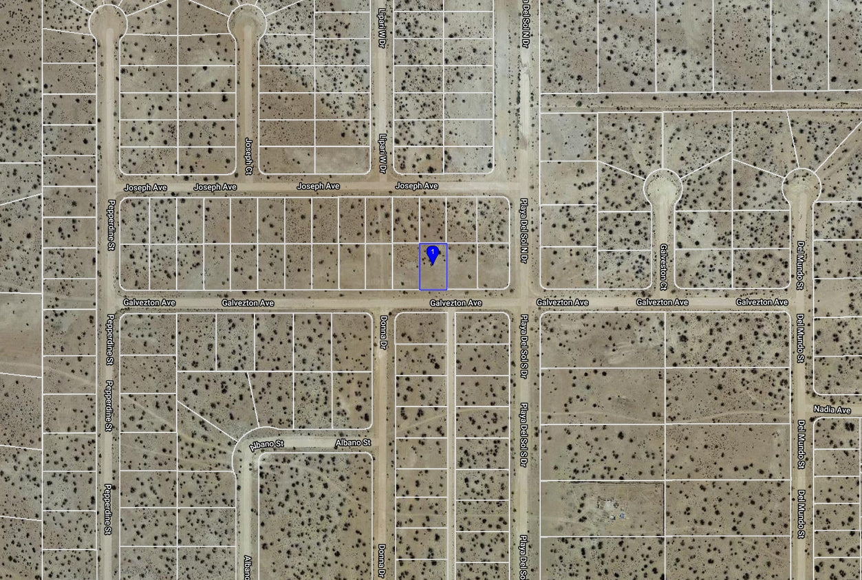 L40037-1 .19 Acre Residential lot in California City, Kern County, CA $8,999.00 ($113.53/Month)