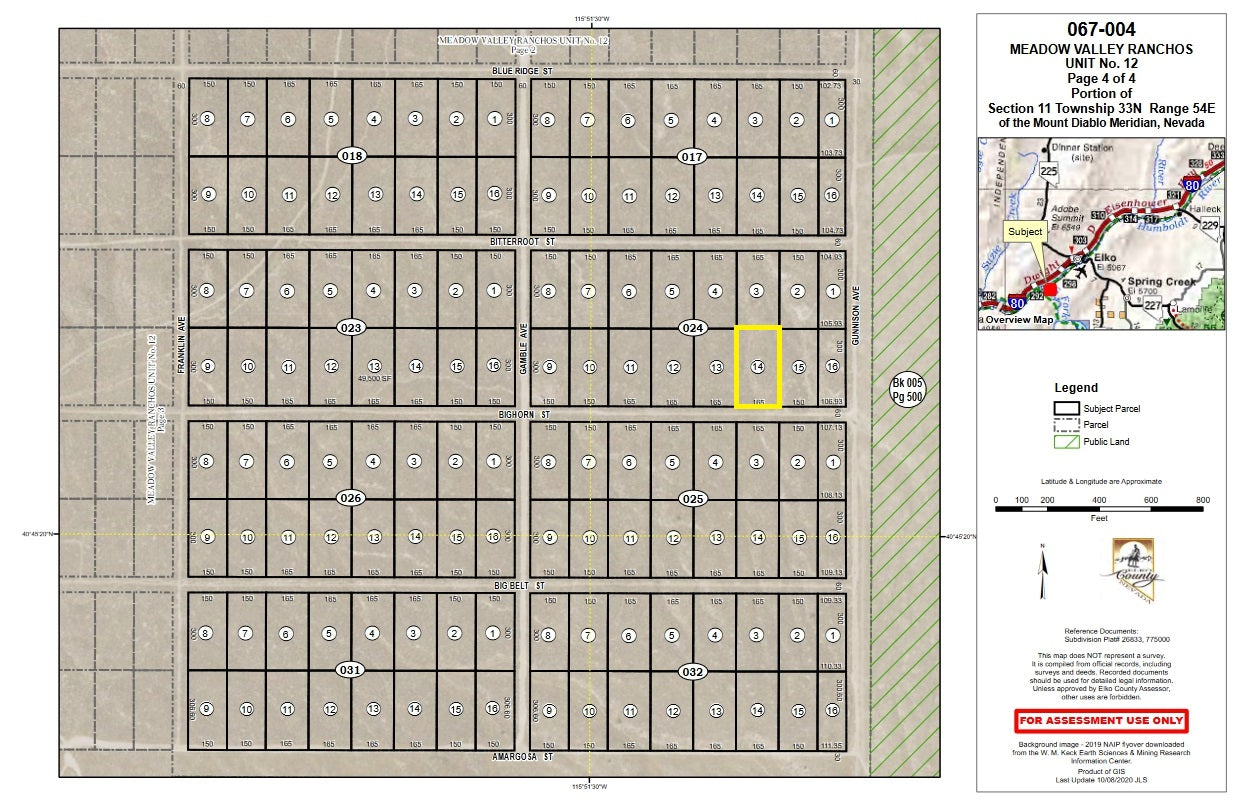 #L40053-1 1.14 Acres in Elko County, Nevada $5,999.00 ($76.88/ Month)