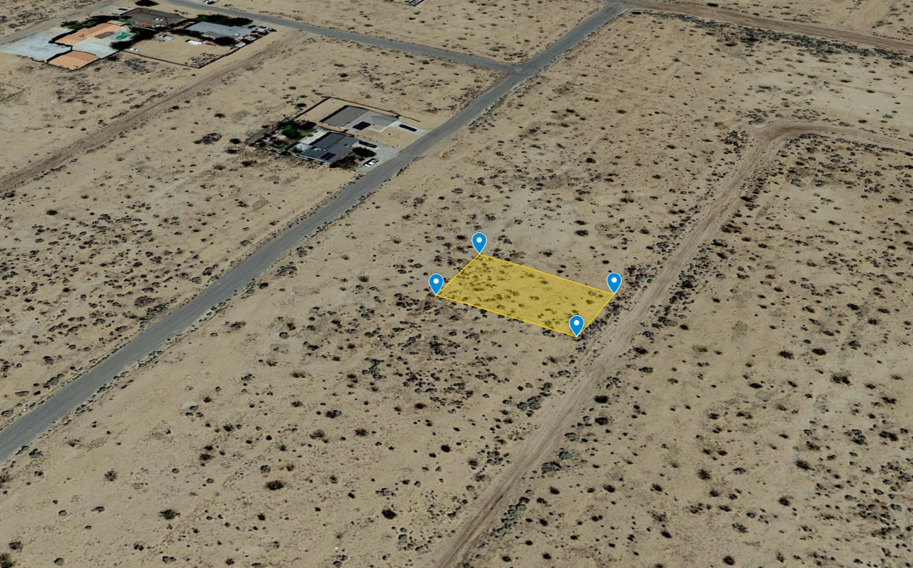 #L40078-1 .22 Acre Residential lot in California City, Kern County, CA $8,999.00 ($136.77/Month)