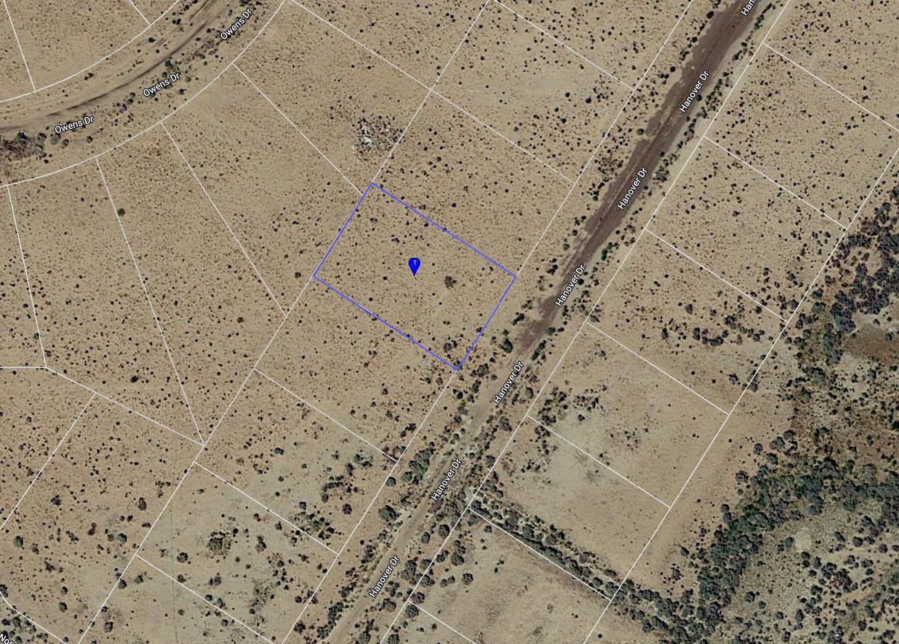 #L40082-1 .23 Acre Residential lot in California City, Kern County, CA $8,999.00 ($136.20/Month)