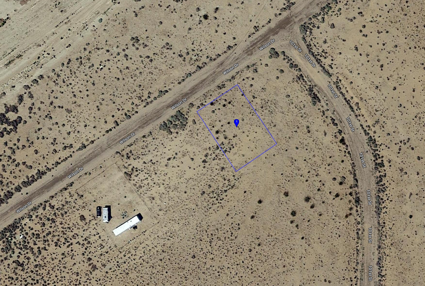 #L40080-1 .22 Acre Residential lot in California City, Kern County, CA $8,999.00 ($132.95/Month)